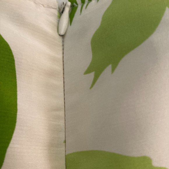 Silk tropical capri pants - size 4 - Picture 8 of 8